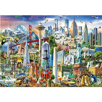 

Puzzle Divy Severní Ameriky 1500 dílků