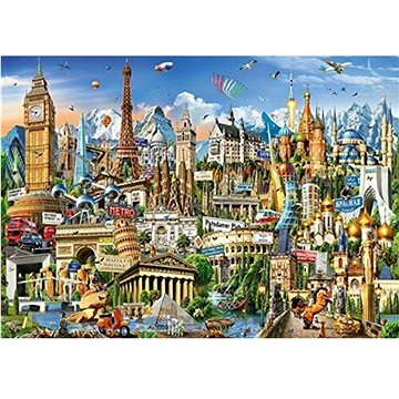 

Puzzle Divy Evropy 2000 dílků