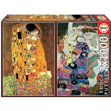 

Puzzle Polibek + Dívky 2x1000 dílků