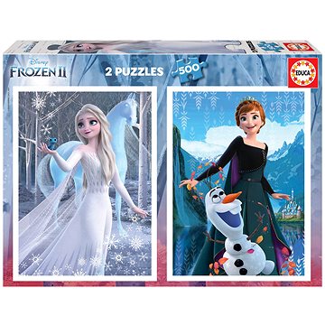 

Puzzle Ledové království 2, 2x500 dílků