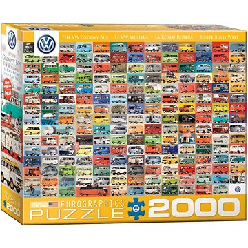 

Puzzle VW Groovy Bus 2000 dílků