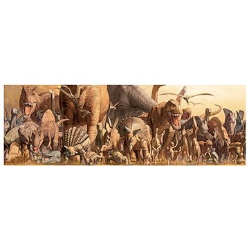 

Panoramatické puzzle Dinosauři 1000 dílků