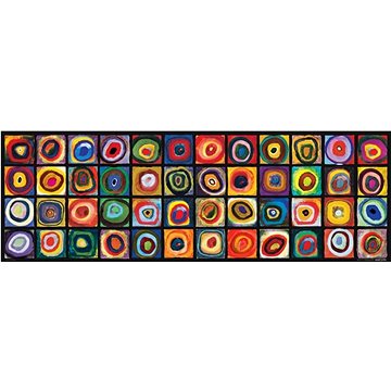 

Panoramatické puzzle Barevné kruhy 1000 dílků