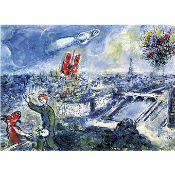

Puzzle Pohled na Paříž 1000 dílků
