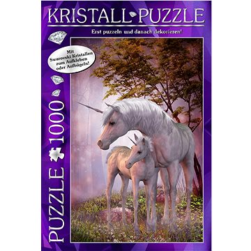 

Puzzle s drahokamy Swarovski Můj vysněný svět 1000 dílků