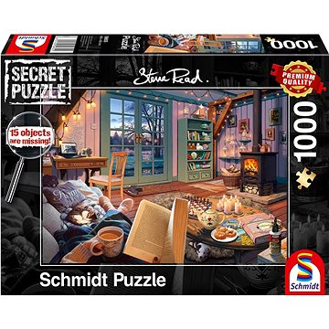 

Secret puzzle V prázdninovém domě 1000 dílků