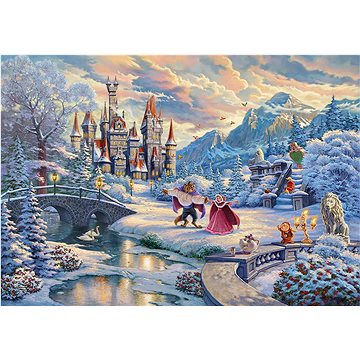 

Puzzle Kráska a zvíře: Zimní kouzlo 1000 dílků