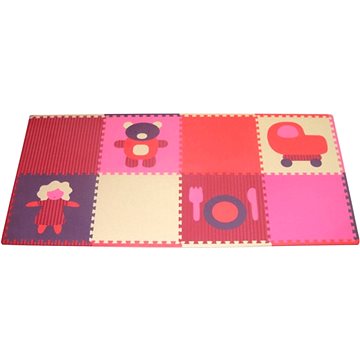 

Pěnové puzzle Holčičí hračky SX (60x60) s okraji