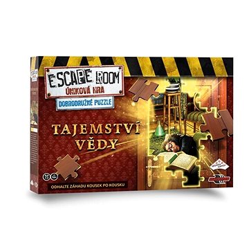 

ESCAPE ROOM: Dobrodružné puzzle - Tajemství vědy