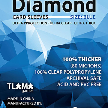 TLAMA games Diamond Blue: European Standard (59 × 92 mm)