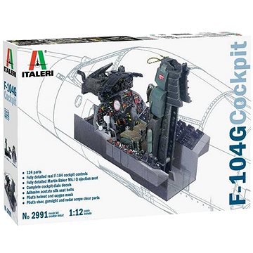 

Model Kit kokpit 2991 - F-104 G STARFIGHTER COCKPIT
