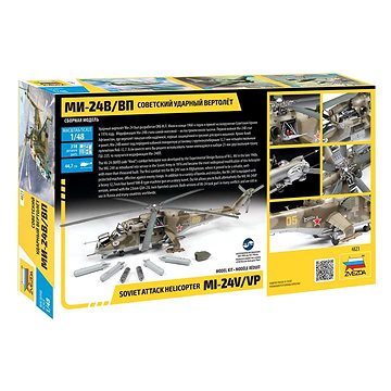 

Model Kit vrtulník 4823 - MIL-Mi 24 V/VP