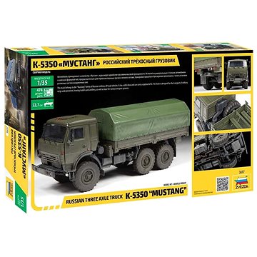 

Model Kit military 3697 - Russian three axle truck K-5350 "MUSTANG"