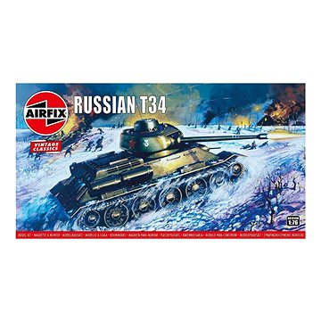 

Classic Kit VINTAGE tank A01316V - Russian T34 Medium Tank