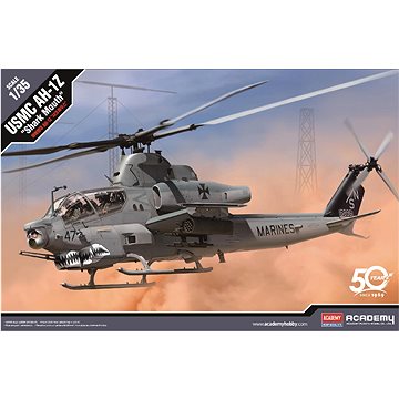 

Model Kit vrtulník 12127 - USMC AH-1Z "Shark Mouth"