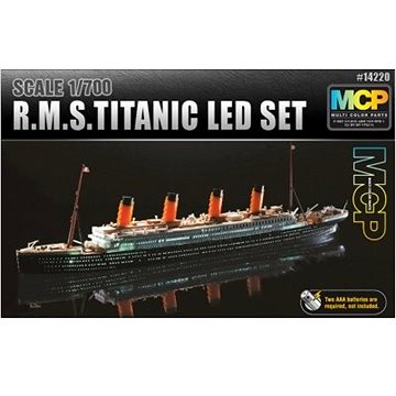 

Model Kit loď 14220 - R.M.S. TITANIC + LED SET MCP