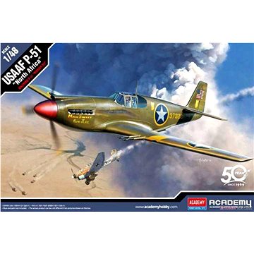 

Model Kit letadlo 12338 - USAAF P-51 "North Africa"
