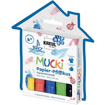 

KREUL Mucki fifikus akvarelové na papír, 5 barev