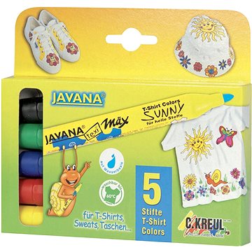 

KREUL Javana Texi Max Medium na textil 2 - 4 mm, 5 barev
