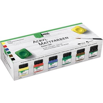 KREUL Sada akrylových barev matné 6 x 20 ml