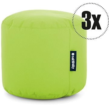 

SakyPaky 3x taburet limetový