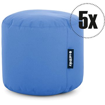 

SakyPaky 5x taburet azurový
