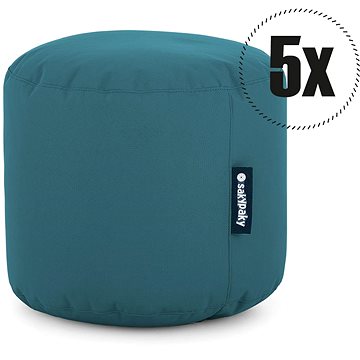 

SakyPaky 5x taburet petrolejový