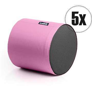 

SakyPaky Sedací vaky - 5x Taburet PUR růžový