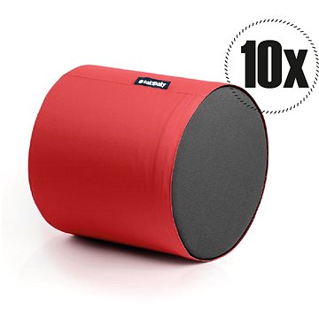 

SakyPaky Sedací vaky - 10x Taburet PUR červený