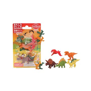 

Iwako Dinosaurs Set - balení 9 ks