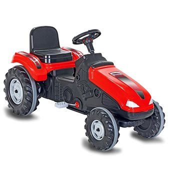 Jamara Šlapací traktor Big Wheel červený - Šlapací traktor