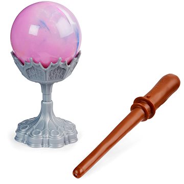 Harry Potter Věštecká koule s hůlkou - fosforeskující - Kouzelná hůlka