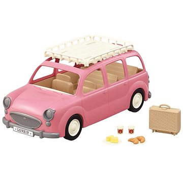 

Sylvanian Families Rodinné auto růžové Van