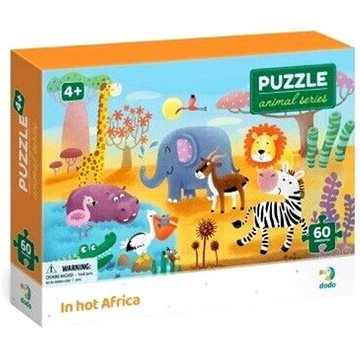 

Dodo Puzzle biomy Vedro v Africe 60 dílků