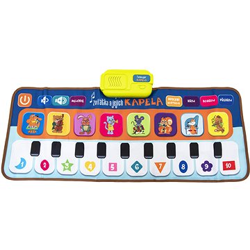 

Teddies Elektronická hrací podložka pianko Zvířátka a jejich kapela