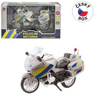 

Motorka policejní kovová - CZ, 12 cm
