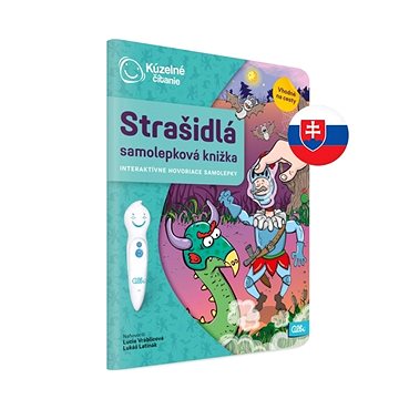

Kúzelné čítanie Samolepková knížka Strašidla SK