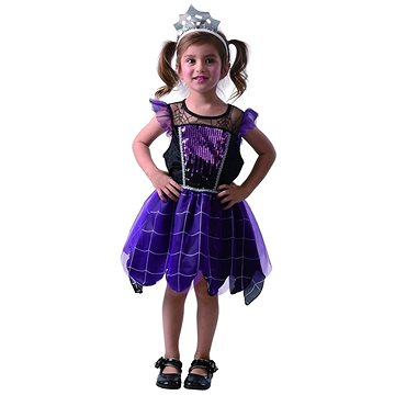 

Šaty na karneval - pavoučí královna, 80 - 92 cm
