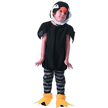Šaty na karneval - tučňák, 80 -92 cm - Dětský kostým