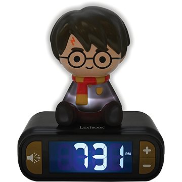 

Lexibook Harry Potter Digitální budík s 3D nočním světlem a zvukovými efekty