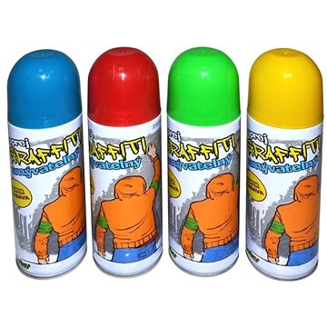 Sprej graffiti / křída ve spreji omyvatelná 250ml
