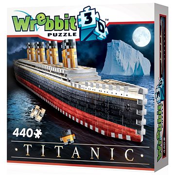 

Wrebbit 3D puzzle Titanic 440 dílků
