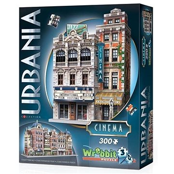 

Wrebbit 3D puzzle Urbania: Kino 300 dílků