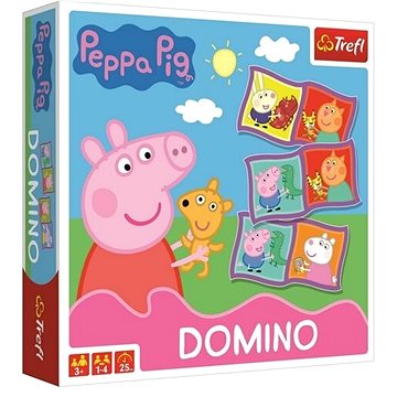 Trefl Domino Prasátko Peppa