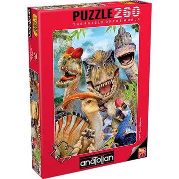 

Anatolian Puzzle Dinosauří selfie 260 dílků