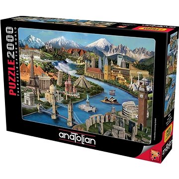 

Anatolian Puzzle Divy světa 2000 dílků