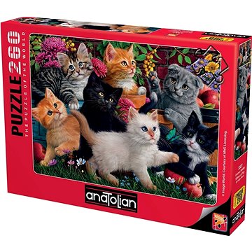 

Anatolian Puzzle Kočky při hře 260 dílků