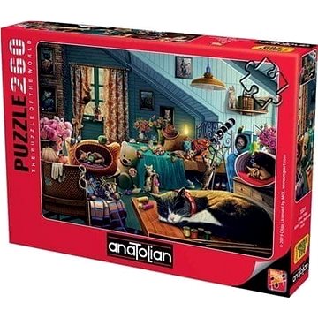 

Anatolian Puzzle Kočky v ložnici 260 dílků