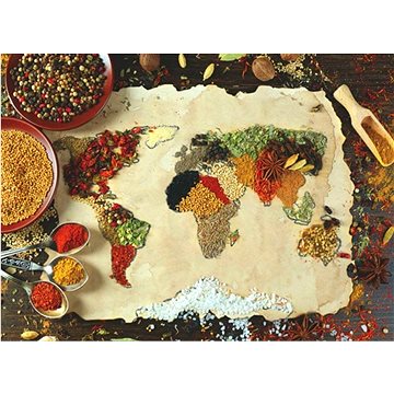 

Anatolian Puzzle Mapa světa z koření 1000 dílků
