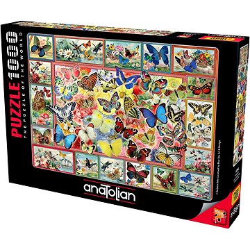 

Anatolian Puzzle Spousta motýlů 1000 dílků